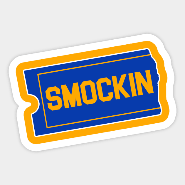 Smock-buster Sticker by Lights, Camera, Podcast